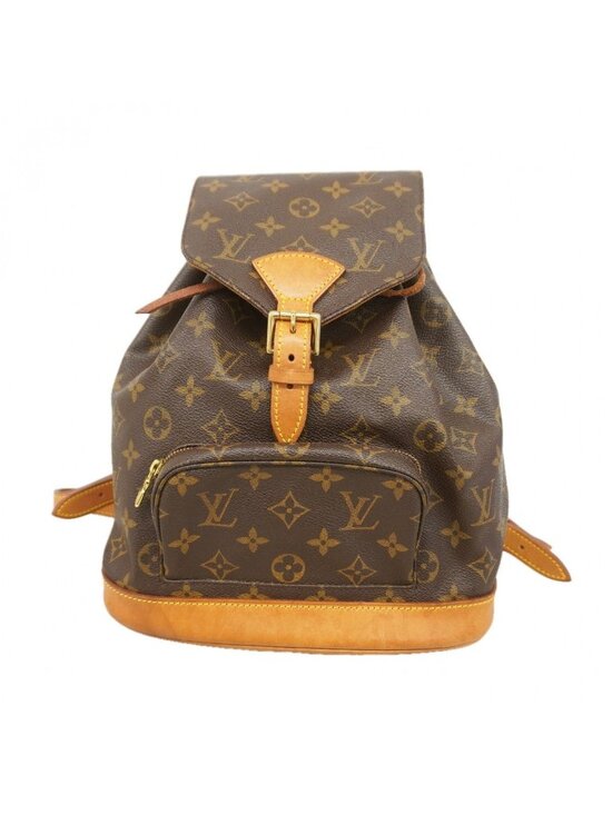 Louis Vuitton Backpack Monogram Montsouris MM Brown main image 4